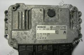 БЛОК УПРАВЛЕНИЯ PEUGEOT 206 9658287280 0261208839 +KOD