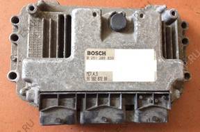 БЛОК УПРАВЛЕНИЯ PEUGEOT 206 9658287280 0261208839