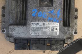 БЛОК УПРАВЛЕНИЯ PEUGEOT 206 HDI 0281011089 9653202580