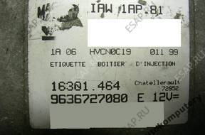 БЛОК УПРАВЛЕНИЯ PEUGEOT 206 iaw1ap.81 9636727080 БЕЗ КОДА