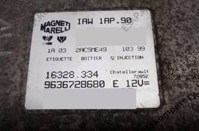 БЛОК УПРАВЛЕНИЯ PEUGEOT 206 iaw1ap.90 9636728680 БЕЗ КОДА
