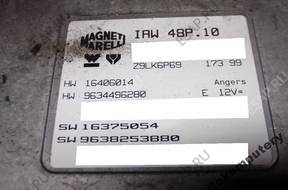 БЛОК УПРАВЛЕНИЯ PEUGEOT 206 iaw48p.10 9638253880 БЕЗ КОДА