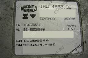 БЛОК УПРАВЛЕНИЯ PEUGEOT 206 iaw48p2.38 9642247480 БЕЗ КОДА