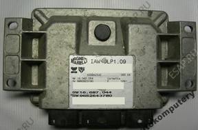 БЛОК УПРАВЛЕНИЯ PEUGEOT 206 iaw6lp1.09 9652543780 БЕЗ КОДА