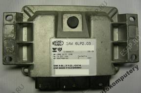 БЛОК УПРАВЛЕНИЯ PEUGEOT 206 iaw6lp2.03 9657429680 БЕЗ КОДА