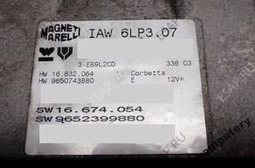 БЛОК УПРАВЛЕНИЯ PEUGEOT 206 iaw6lp3.07 9652399880 БЕЗ КОДА
