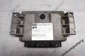 БЛОК УПРАВЛЕНИЯ PEUGEOT 206 iaw6lp3.07 9652399880 БЕЗ КОДА