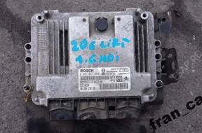 БЛОК УПРАВЛЕНИЯ   Peugeot 206 lift 1.6HDI 110KM
