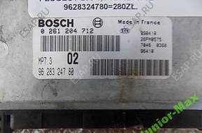 БЛОК УПРАВЛЕНИЯ , PEUGEOT 206 NR:0261204712