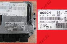БЛОК УПРАВЛЕНИЯ PEUGEOT 207 08 1.6 HDI   ДВИГАТЕЛЕМ