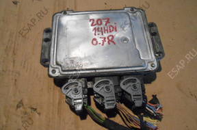 БЛОК УПРАВЛЕНИЯ PEUGEOT 207 1,4 HDI 07 год, 0281012529