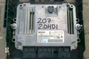 БЛОК УПРАВЛЕНИЯ PEUGEOT 207 1,6HDI   0281013331
