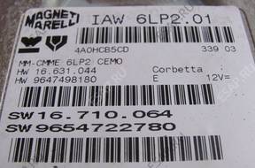 БЛОК УПРАВЛЕНИЯ PEUGEOT 207 1.4 16V IAW6LP2.01 9654722780