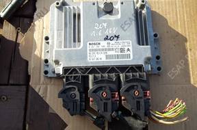 БЛОК УПРАВЛЕНИЯ PEUGEOT 207 1.6 16V 9664738680 0261201505