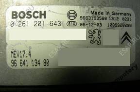 БЛОК УПРАВЛЕНИЯ PEUGEOT 207 1.6 9664113480 0261201643