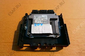 БЛОК УПРАВЛЕНИЯ PEUGEOT 207 1.6 HDI 9663755480