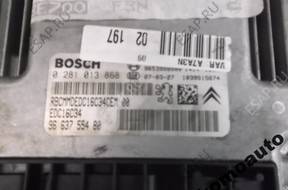 БЛОК УПРАВЛЕНИЯ PEUGEOT 207 1.6HDI