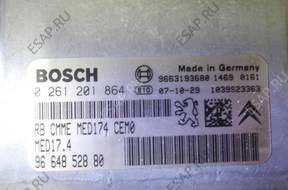 БЛОК УПРАВЛЕНИЯ   Peugeot 207 1.6T 0261201864
