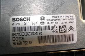 БЛОК УПРАВЛЕНИЯ  Peugeot 207 307 1.6 HDI 110 KM