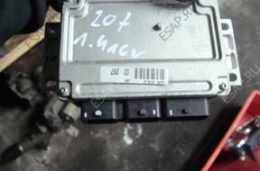 БЛОК УПРАВЛЕНИЯ PEUGEOT 207   9654596080