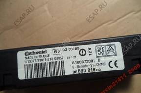 БЛОК УПРАВЛЕНИЯ peugeot 207   9666001080