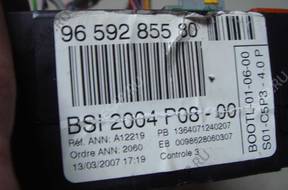 БЛОК УПРАВЛЕНИЯ PEUGEOT 207 BSI 2004 P08-00 9659285580