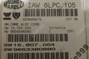 БЛОК УПРАВЛЕНИЯ PEUGEOT 207 IAW6LPC.05 HW9654596080