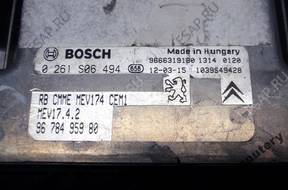 БЛОК УПРАВЛЕНИЯ PEUGEOT 208 1.4 9678495980 0261s06494