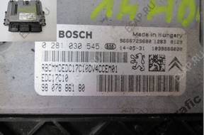 БЛОК УПРАВЛЕНИЯ PEUGEOT 208 1.4HDI  0281030545 14 год,