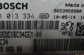 БЛОК УПРАВЛЕНИЯ PEUGEOT 3008 5008 1.6 HDI 0281013334