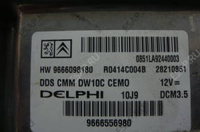 БЛОК УПРАВЛЕНИЯ   PEUGEOT 3008 9666098180