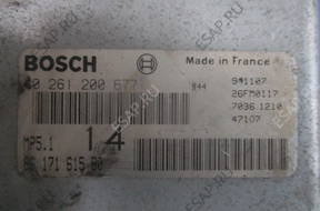 БЛОК УПРАВЛЕНИЯ   PEUGEOT 306 0261200677