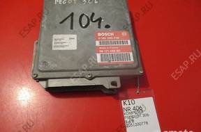 БЛОК УПРАВЛЕНИЯ PEUGEOT 306 1.4 B 0261200778