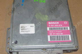 БЛОК УПРАВЛЕНИЯ PEUGEOT 306 1.6 0261200678 9617150280