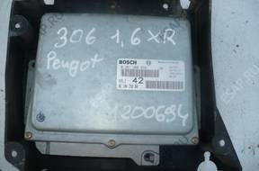 БЛОК УПРАВЛЕНИЯ PEUGEOT 306 1.6   0261200694