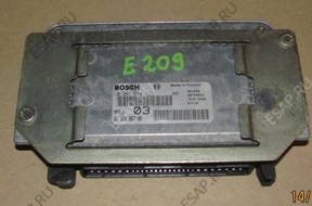 БЛОК УПРАВЛЕНИЯ PEUGEOT 306 1.6 0261204717 9630986780