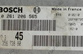 БЛОК УПРАВЛЕНИЯ   PEUGEOT 306 1.8 0261206565