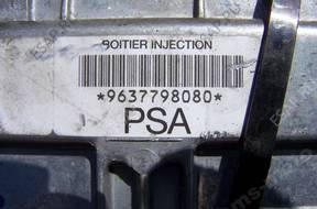 БЛОК УПРАВЛЕНИЯ   PEUGEOT 306 1.8 16V 9637798080