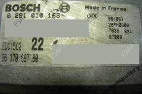 БЛОК УПРАВЛЕНИЯ PEUGEOT 306 9637089780 0281010163 +KOD
