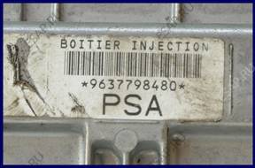 БЛОК УПРАВЛЕНИЯ   PEUGEOT 306 9637798480