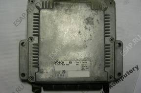 БЛОК УПРАВЛЕНИЯ PEUGEOT 306 9640324380 0281010362 +KOD