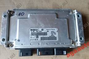 БЛОК УПРАВЛЕНИЯ PEUGEOT 307 0261206943