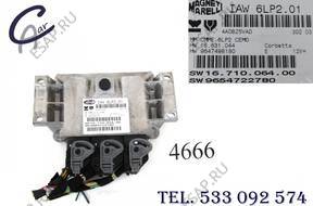 БЛОК УПРАВЛЕНИЯ PEUGEOT 307 1,4 16V IAW6LP2.01 9654722780