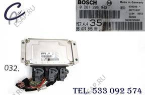 БЛОК УПРАВЛЕНИЯ PEUGEOT 307 1,6 16V 0261206943 9647480580