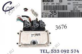 БЛОК УПРАВЛЕНИЯ PEUGEOT 307 1,6 16V 0261206943 9657499880