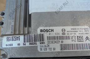 БЛОК УПРАВЛЕНИЯ PEUGEOT 307 1,6 HDI 06 год, 0281011634