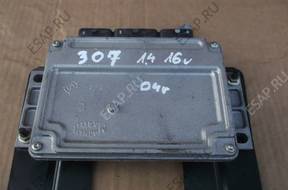 БЛОК УПРАВЛЕНИЯ   PEUGEOT 307 1.4 16V  2004 год