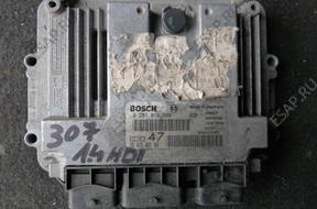 БЛОК УПРАВЛЕНИЯ PEUGEOT 307 1.4HDI 0281010390