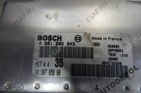 БЛОК УПРАВЛЕНИЯ   PEUGEOT 307 1.6 16V 0261206943