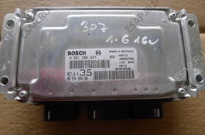 БЛОК УПРАВЛЕНИЯ   PEUGEOT 307 1.6 16V 0261206943